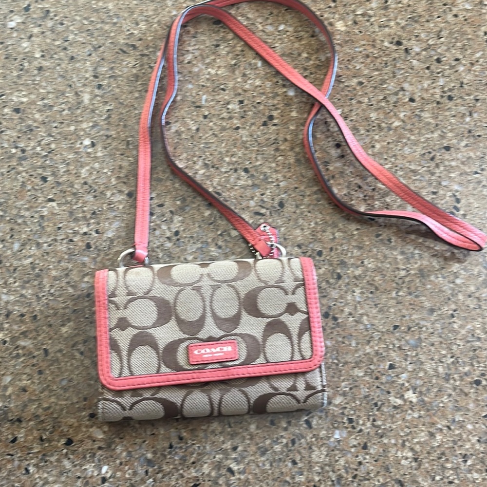 Coach Avery Signature Mini Crossbody